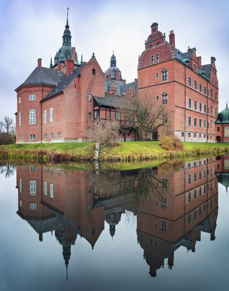 Middeleeuws Kasteel Van Vallo Denemarken — Stockfoto