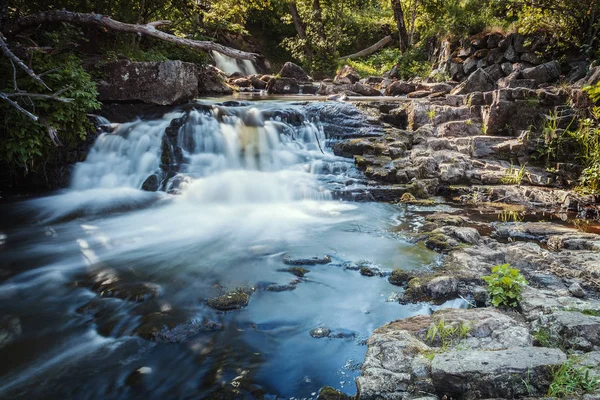 Hallamolla Vandfald Sydsverige - Stock-foto