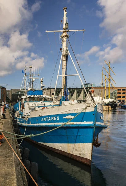 Balıkçı teknesi Helsingor Danimarka