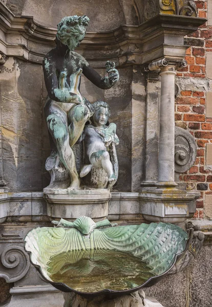 Frederiksborg castle statue — Stock Photo, Image