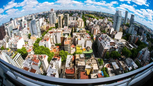 Buenos Aires Argentinië September Uitzicht Skyline Van Een Zonnige Dag — Stockfoto