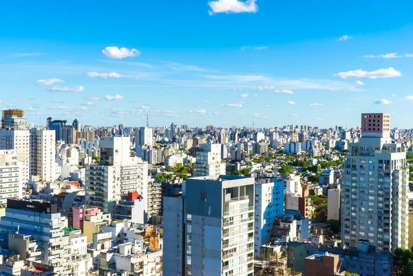 Buenos Aires Argentinië September Uitzicht Skyline Van Een Zonnige Dag — Stockfoto