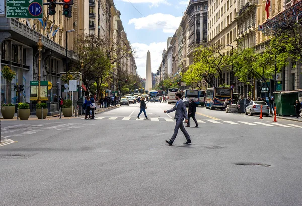 Escena callejera en Buenos Aires — Foto de Stock