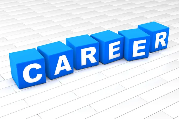 3D illustration of the word Career — Stock Photo, Image