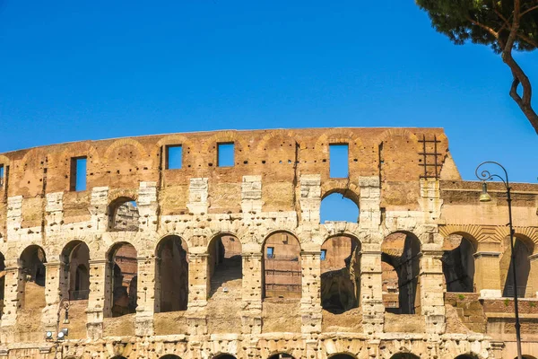 Visa på Colosseum i Rom — Stockfoto