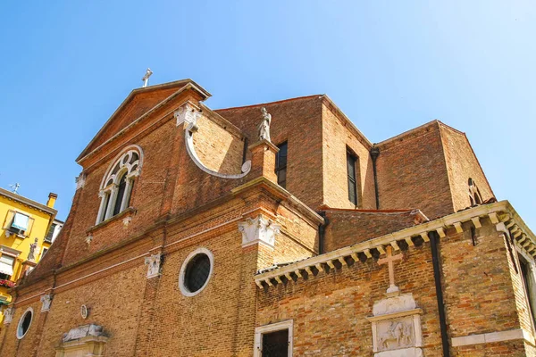 Uma igreja histórica em Veneza, Itália — Fotografia de Stock