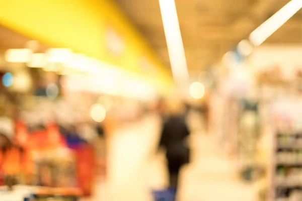 Foto borrosa de un centro comercial —  Fotos de Stock