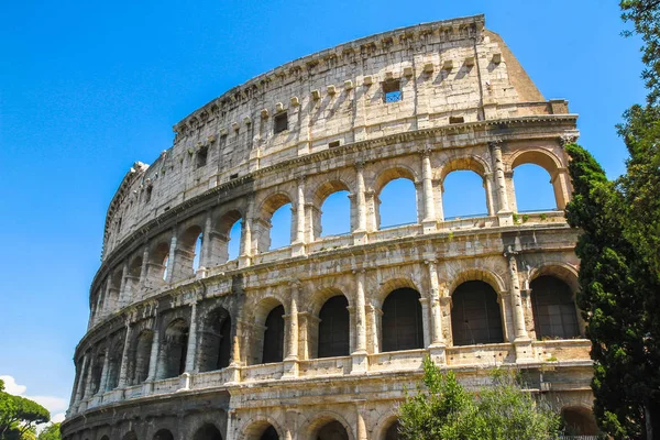 Visa på Colosseum i Rom — Stockfoto
