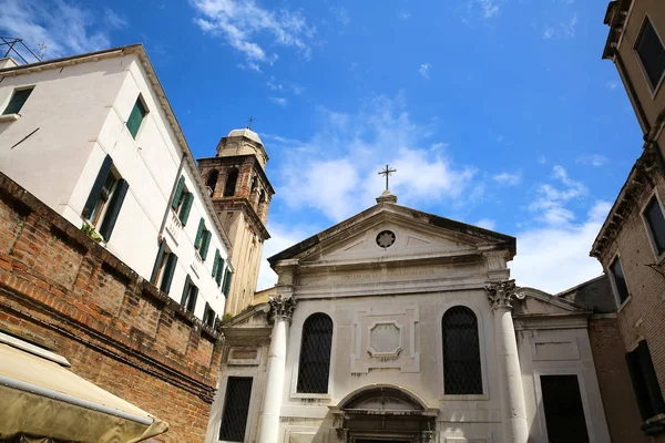 教会在威尼斯，意大利 — 图库照片