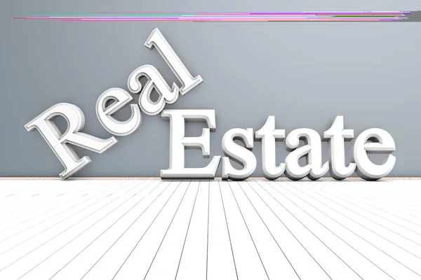 3D Interior Real Estate — Stock Photo, Image