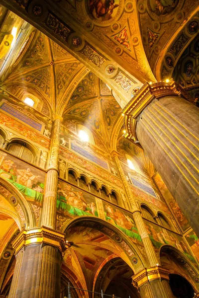 Cremona Katedrali 'nin iç görünümü — Stok fotoğraf