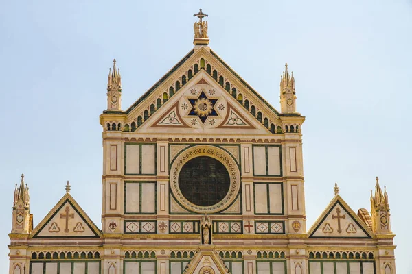 Se på basilikaen i Firenze, Italia – stockfoto