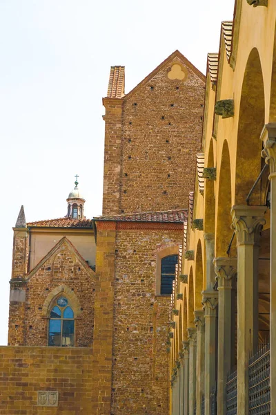 Een historische kerk in Florence, Italië — Stockfoto