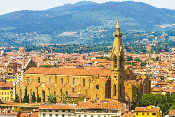 Landschapsbeeld van Florence op een zonnige dag — Stockfoto