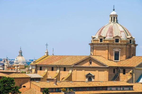 Historický kostel v Římě, Itálie — Stock fotografie