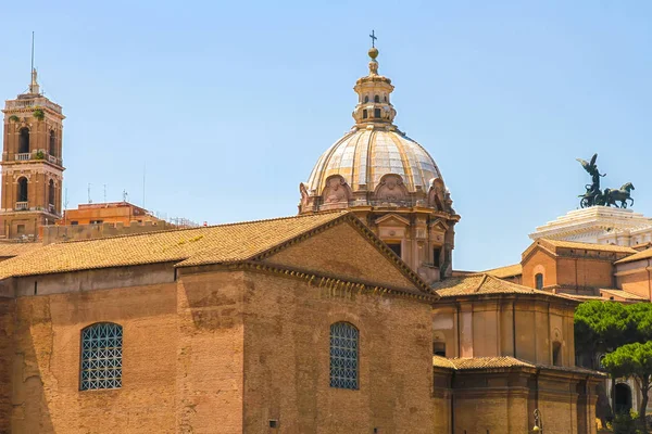 Zabytkowy kościół w Rzym, Włochy — Zdjęcie stockowe