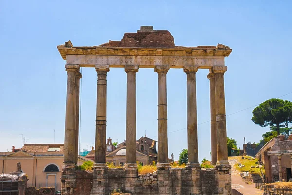 Details van het Forum Romanum in Italië — Stockfoto