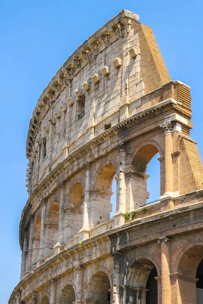 Άποψη για το Κολοσσαίο στη Ρώμη — Φωτογραφία Αρχείου