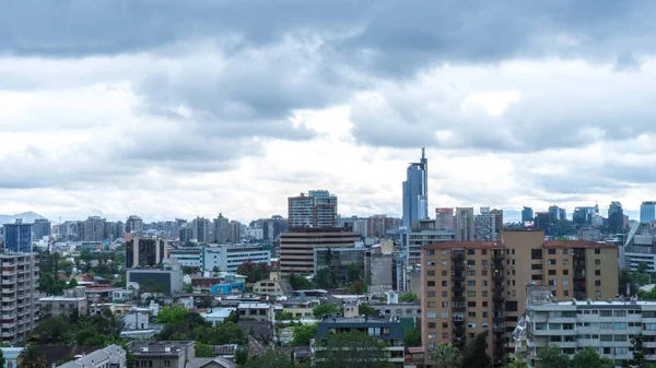 Panorama města Santiago de Chile — Stock fotografie