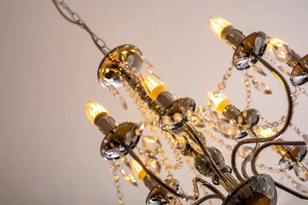 Utsikt över en vacker Vintage lampa — Stockfoto