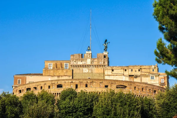 Visa på det Castel Sant Angelo — Stockfoto