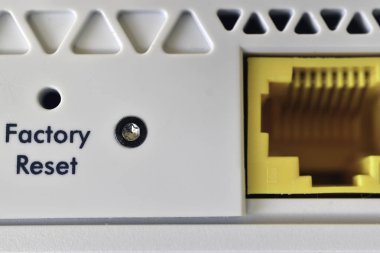 İnternet rounter closeup