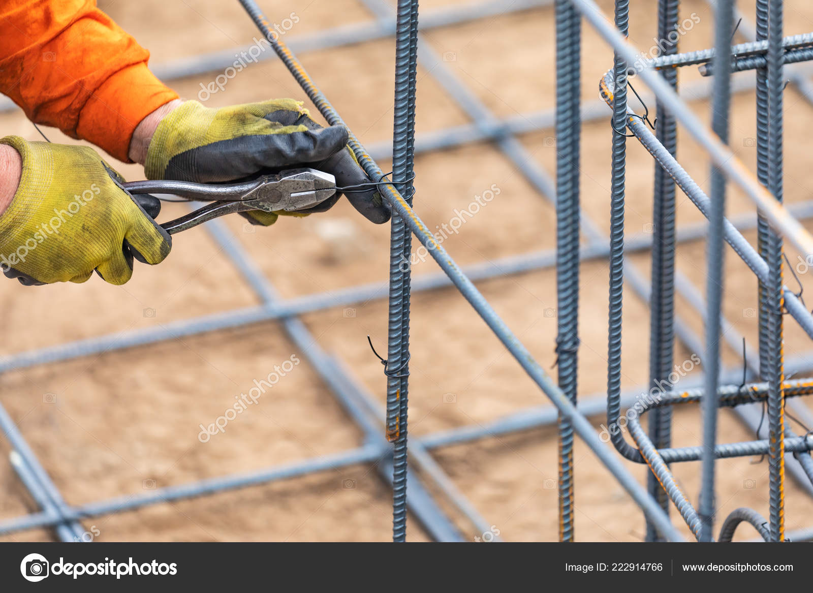 Как правильно вязать арматуру кусачками - 88 фото