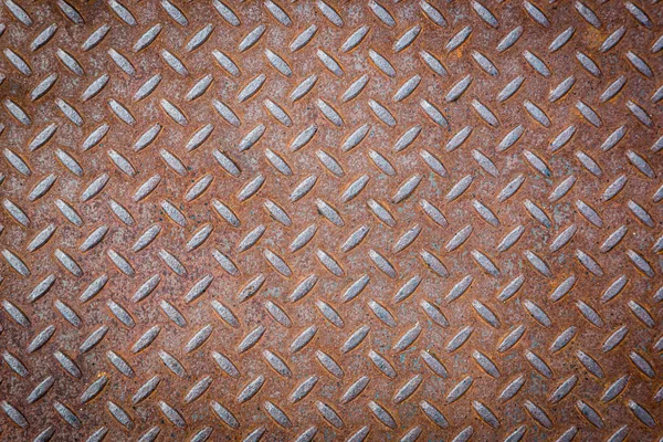 Rusty Vignetted metallo texture sfondo — Foto Stock