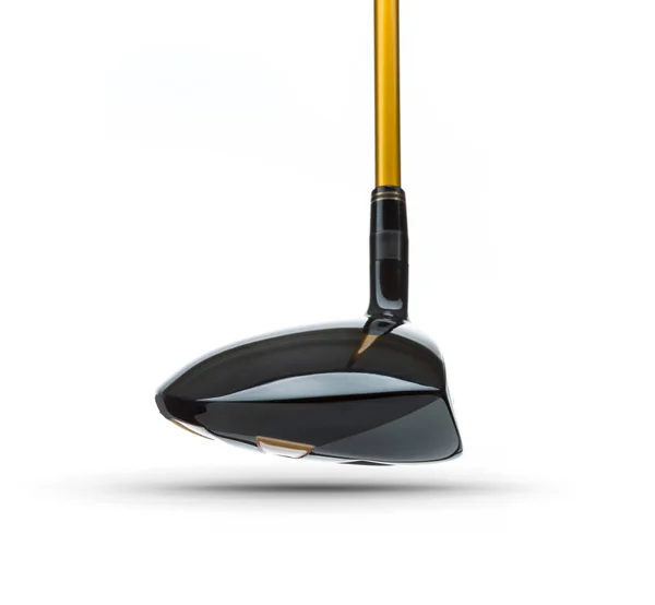 Toe of Fairway Wood Golf Club na białym tle — Zdjęcie stockowe