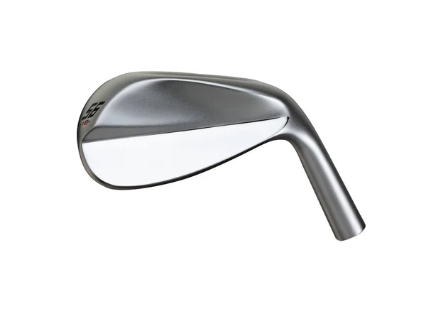 Slepý golfový klínek Železná hlava zpět izolovaná na bílém pozadí — Stock fotografie