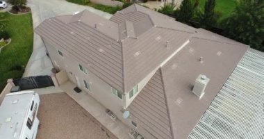 Çatı Karo Denetimi Yavaş Vinç Drone Havadan