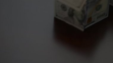 Yüz Dolarlık Banknotlarla İnşa Edilen Evlerin Yavaş Pan'ı