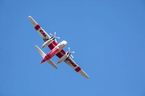 Winchester Usa Haziran 2020 Cal Fire Uçağı Winchester Kaliforniya Yakınlarındaki — Stok fotoğraf