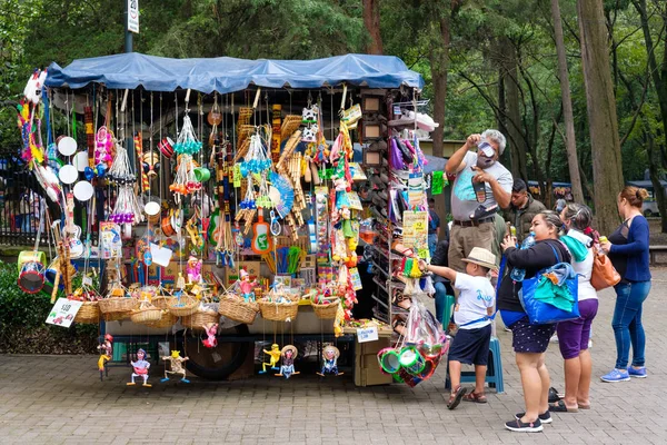 Mexico Stad Mexico Juli 2018 Typisch Mexicaanse Handwerk Koop Markt — Stockfoto