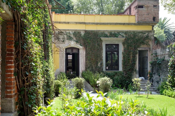 Das Haus Des Exil Lebenden Sowjetführers Leo Trotzki Coyoacan — Stockfoto