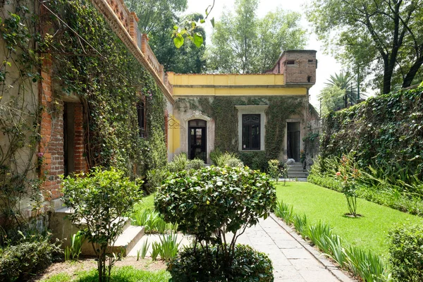 Das Haus Des Exil Lebenden Sowjetführers Leo Trotzki Coyoacan — Stockfoto