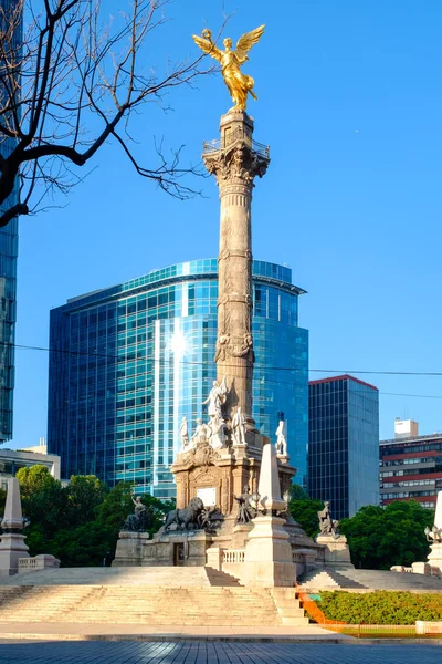Ángel Independencia Símbolo Mundialmente Conocido Ciudad México —  Fotos de Stock
