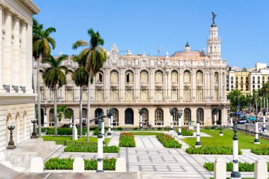 Büyük tiyatro, ev şehir Havana Küba Ulusal Balesi