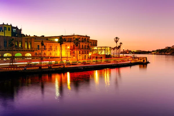 Farbenfroher Sonnenuntergang Havanna Mit Blick Auf Das Meer Die Altstadt — Stockfoto