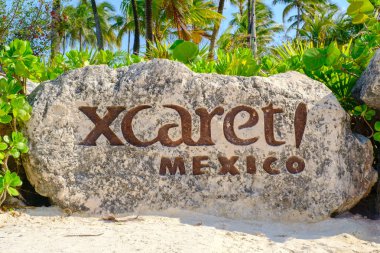 Xcaret, Meksika Mayan Riviera 'sında ünlü bir eko-turizm parkı.