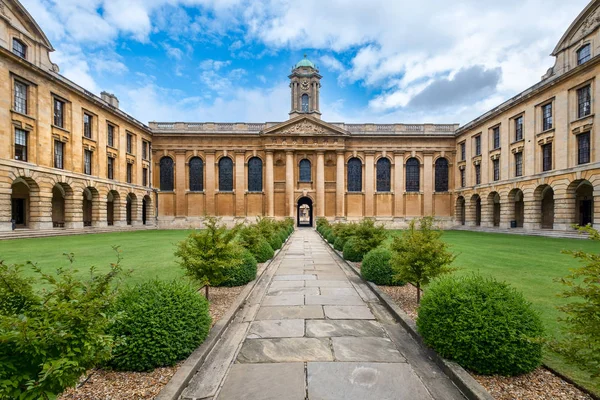 Das queen 's college an der universität oxford — Stockfoto