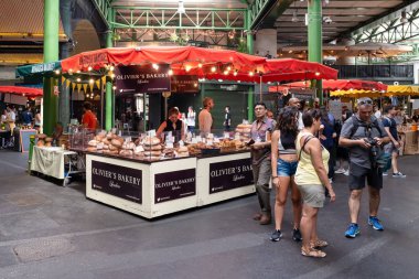 Londra'daki ünlü Borough Market