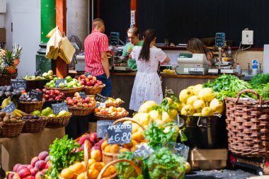 Londra'daki ünlü Borough Market