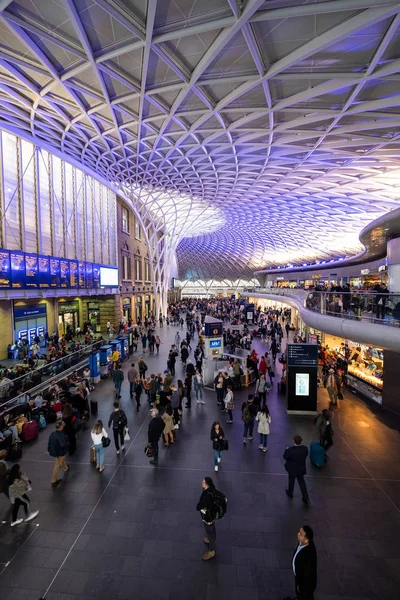 Stacji King's Cross w Londynie — Zdjęcie stockowe