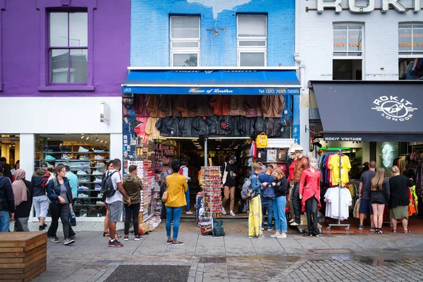 Słynny Camden Market w Londynie — Zdjęcie stockowe