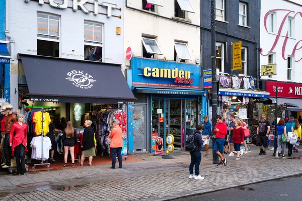 Det berømte Camden Market i London. – stockfoto