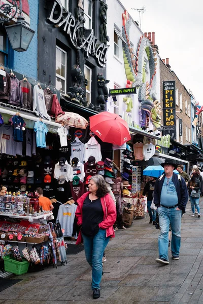 Londra'daki ünlü Camden Pazarı — Stok fotoğraf