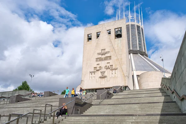 La Catedral Metropolitana de Liverpool — Foto de Stock