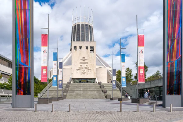 La Catedral Metropolitana de Liverpool — Foto de Stock