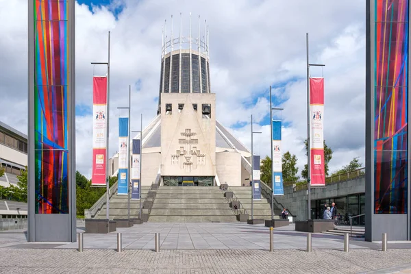 Katedra Metropolitalna Liverpoolu — Zdjęcie stockowe